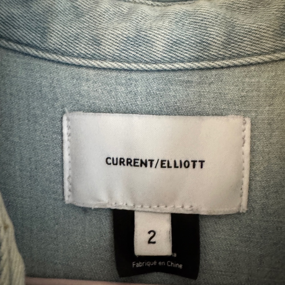 Current/Elliot Zenith Light Wash Sleeveless Denim Jumpsuit - Picture 6 of 7